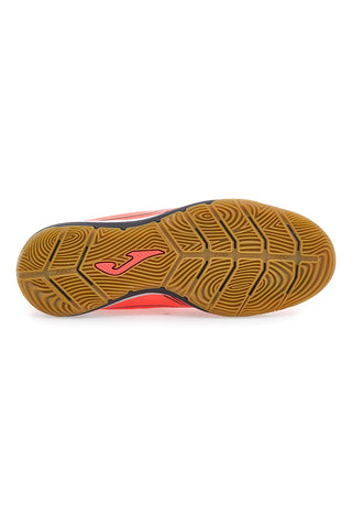Joma Liga 5 2507 Atmungsaktive orangefarbene Hallenfußballschuhe