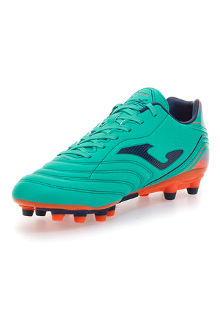 Scarpe da calcio verde acqua e arancioni Joma Aguila 2527