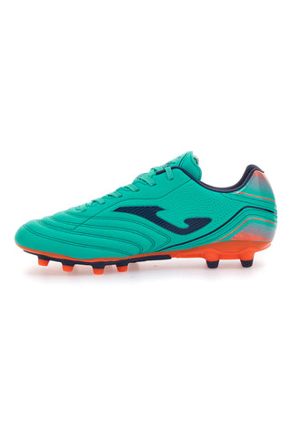 Scarpe da calcio verde acqua e arancioni Joma Aguila 2527