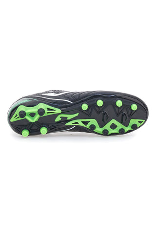 Joma Aguila 2501 schwarze Fußballschuhe mit grünen Details
