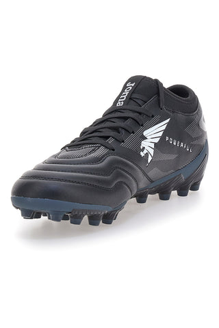 Joma Powerful 2501AG Schwarze Fußballschuhe für Kunstrasen