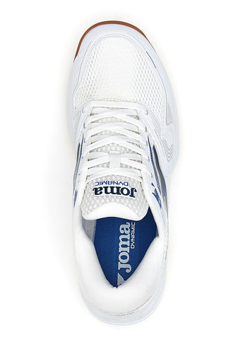 Scarpe da volley bianche con dettagli blu Joma V.Dynamic Men 2502