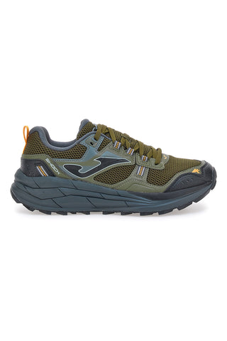 Joma Shock Men 2523 Atmungsaktive Army Green Trail-Laufschuhe