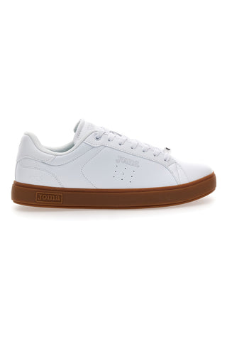 Sneakers bianche con suola caramello e memory foam Joma C.Classic Men 2532