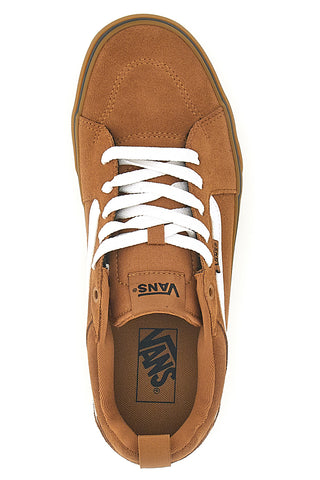 Sneakers chipmunk in pelle con suola skate Vans Filmore