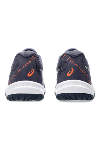 ASICS COURT SLIDE 4 Blaue Padelschuhe mit strapazierfähigem Obermaterial