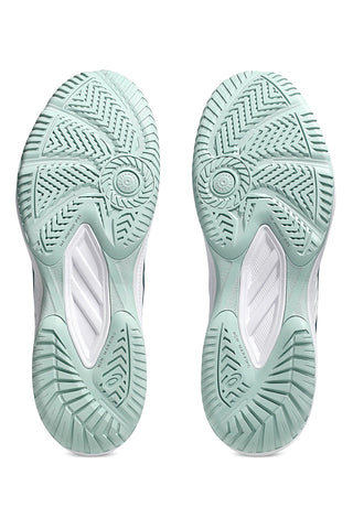 Asics UPCOURT 6 Atmungsaktive Mesh-Volleyballschuhe in Weiß