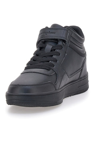 Champion – RD18 Mid – Schwarze Mid-Top-Sneaker mit Klettverschluss