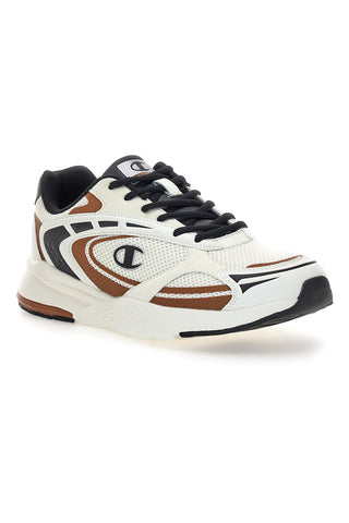 Sneakers beige con dettagli multicolor Champion CHAMP 2K