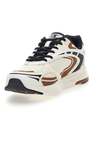 Beige Sneakers mit mehrfarbigen Details Champion CHAMP 2K