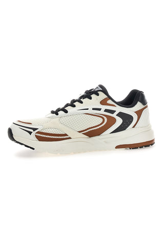 Sneakers beige con dettagli multicolor Champion CHAMP 2K