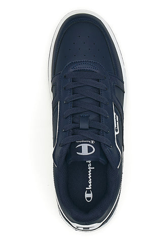 Sneakers blu stile tennis Champion Clay Evolve