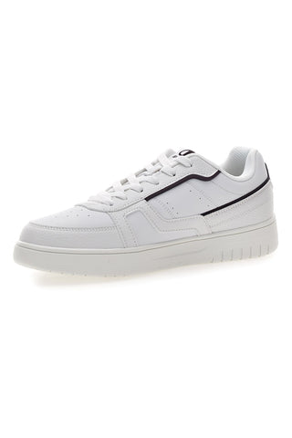 Weiße Sneakers „Clay Evolve“ von Champion mit schwarzen Profilen