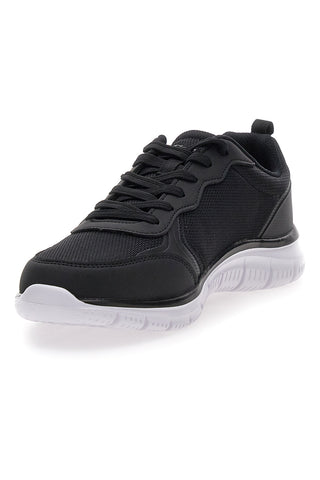 Schwarze Sneakers mit weißer Sohle Champion El45 Low Cut Shoe