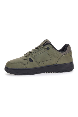 Sneakers verde militare con dettagli neri Champion RD18 LOW COMB