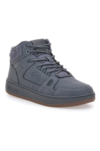 Champion RD18 MID COMB graue, mittelhohe Sneaker aus Synthetik