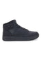 Champion RD18 MID COMB schwarze Mid-Top-Sneaker aus strapazierfähigem Material