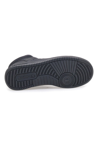 Champion RD18 MID COMB schwarze Mid-Top-Sneaker aus strapazierfähigem Material