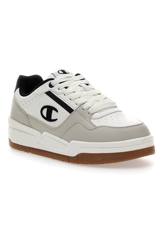 Champion – Rd18 Heritage Perf – Niedrige Sneaker in Weiß und Grau