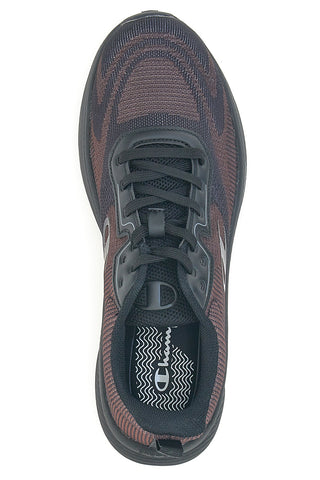 Sneakers bordeaux running in mesh con suola nera Champion Galactic Low Cut Shoe