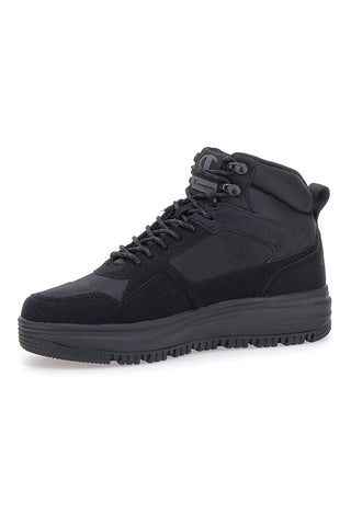 Champion – RD18 Mid Utility WP – Schwarze, wasserdichte Mid-Sneaker