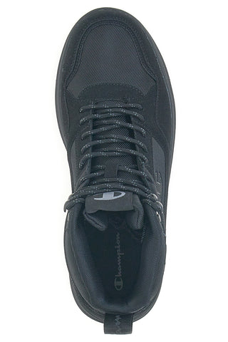 Champion – RD18 Mid Utility WP – Schwarze, wasserdichte Mid-Sneaker