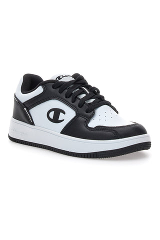 Sneakers nere e bianche con logo laterale Champion RD18 2.0 Low B GS