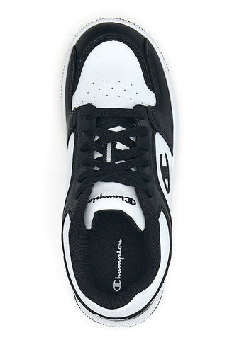 Sneakers nere e bianche con logo laterale Champion RD18 2.0 Low B GS
