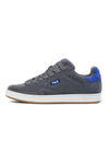 Fila FFM0437 graue Wildleder-Sneaker mit blauen Details