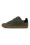 Fila FFM0437 grüne Wildleder-Sneaker mit schwarzen Details