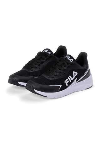 Fila CRUSHER – Schwarze, atmungsaktive Sneakers mit Laufsohle für Teenager