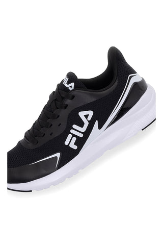 Fila CRUSHER – Schwarze, atmungsaktive Sneakers mit Laufsohle für Teenager