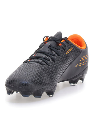 Skechers SKX_2 Club MG Fußballschuhe in Schwarz mit orangen Details