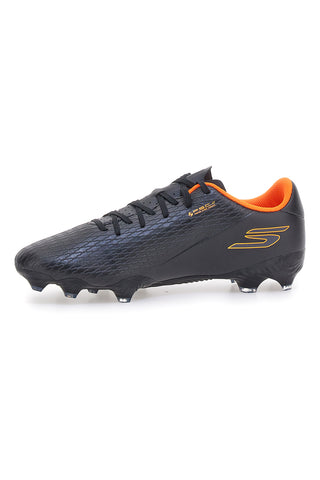 Skechers SKX_2 Club MG Fußballschuhe in Schwarz mit orangen Details