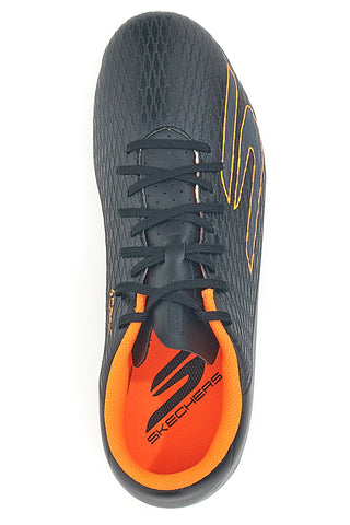 Skechers SKX_2 Club MG Fußballschuhe in Schwarz mit orangen Details