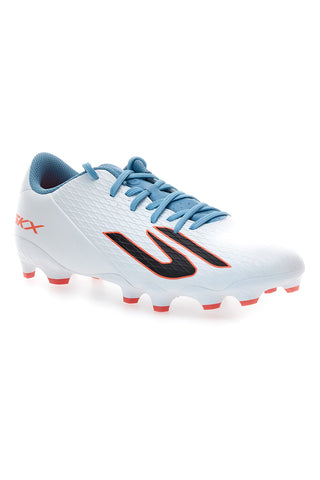 Skechers SKX_2 Club MG – Weiße Fußballschuhe mit blauen Details