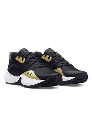 Scarpe nere e oro con suola ammortizzata Under Armour 3027646 001