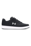 Offizielle schwarze Ledersneaker von Under Armour
