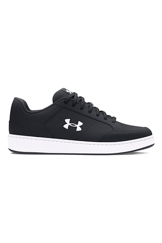 Offizielle schwarze Ledersneaker von Under Armour