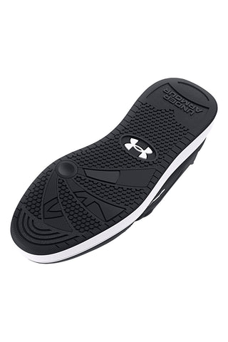 Offizielle schwarze Ledersneaker von Under Armour