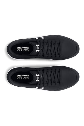 Offizielle schwarze Ledersneaker von Under Armour
