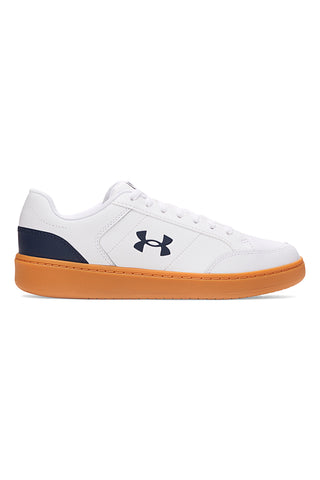 Offizielle weiße Ledersneaker von Under Armour