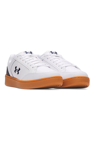 Offizielle weiße Ledersneaker von Under Armour