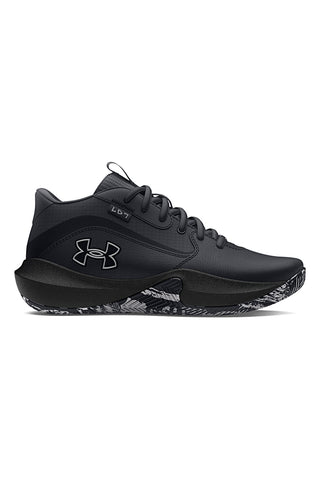 Scarpe da basket nere con suola grafica Under Armour GS Lockdown 7