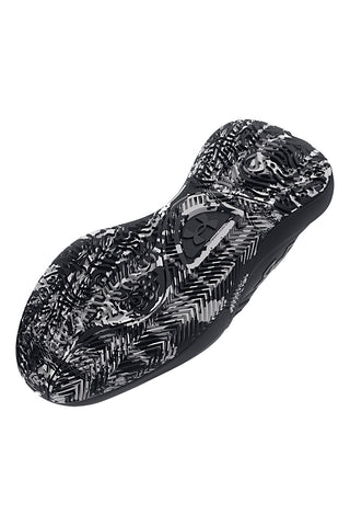 Scarpe da basket nere con suola grafica Under Armour GS Lockdown 7