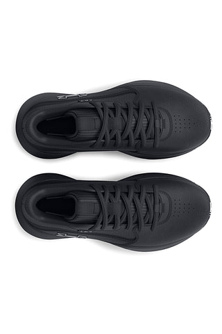 Scarpe da basket nere con suola grafica Under Armour GS Lockdown 7