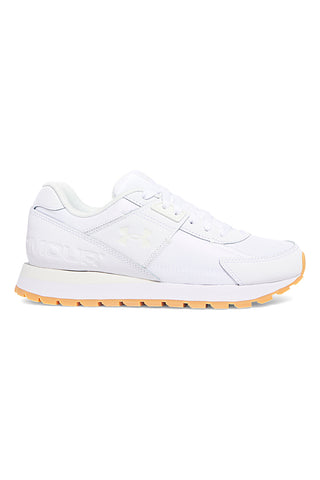 Under Armour Essential Runner Weiße Nylonschuhe mit Einsätzen