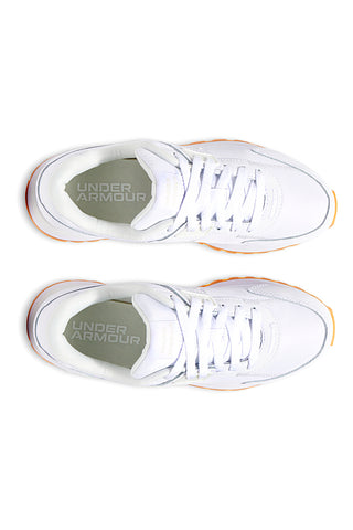 Scarpe bianche in nylon con inserti Under Armour Essential Runner