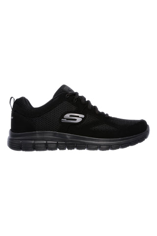 Scarpe da ginnastica nere in mesh e Memory Foam Skechers Burns - Agoura