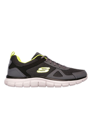 Skechers Memory Foam Track Bucolo Leichte graue Turnschuhe